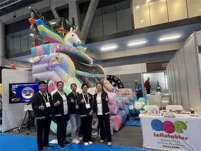 Ace Inflatables króluje na targach IAAPA Expo Europe 2025 w Hiszpanii